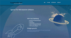Desktop Screenshot of hauptsache.net