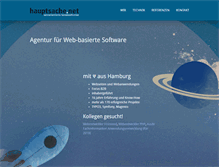 Tablet Screenshot of hauptsache.net